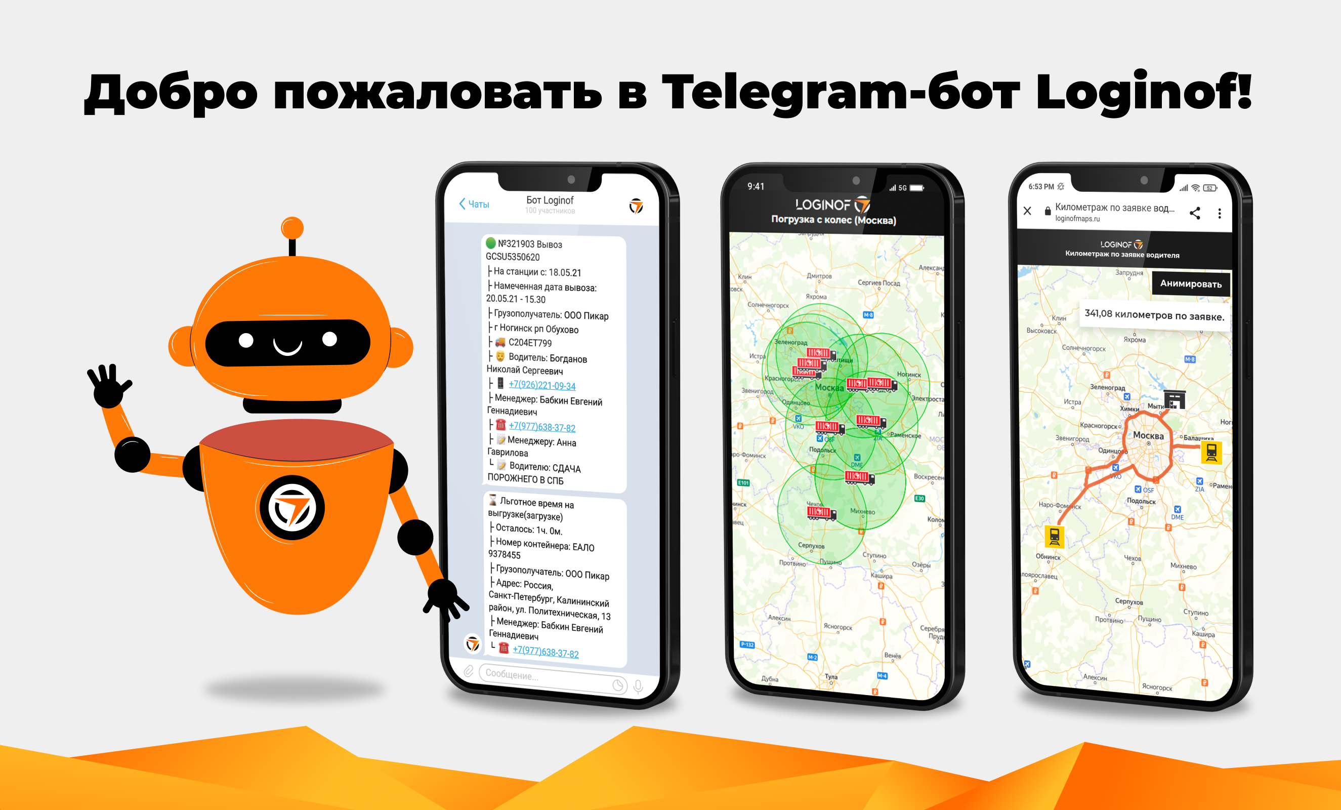 Добро пожаловать в Telegram-бот Loginof!